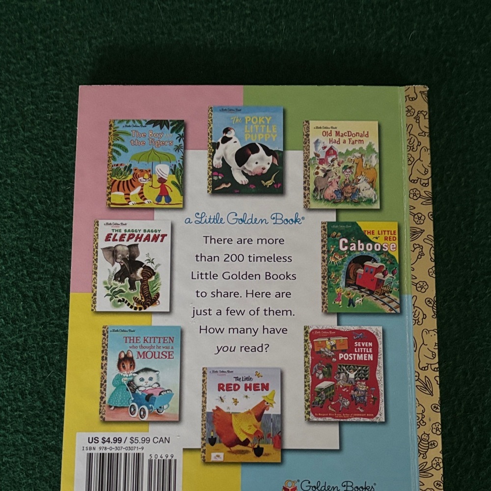 The Tale of Peter Rabbit Little Golden book - Picture 2 of 2